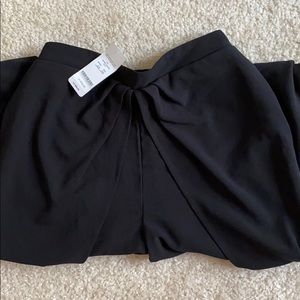 Bebe front overlay soft pant